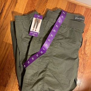 NWT Eddie Bauer Joggers - Size 14